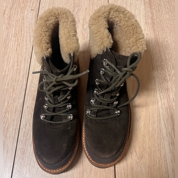 Marc Fisher Cade Shearling Hiker Boot - Picture 2 of 7